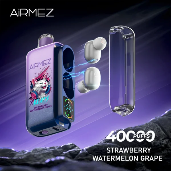 Airmez Xbeat 40K Puffs Vape with Hi-Fi Headphones | Big Puffs and Built‑In Audio - Imagine 14