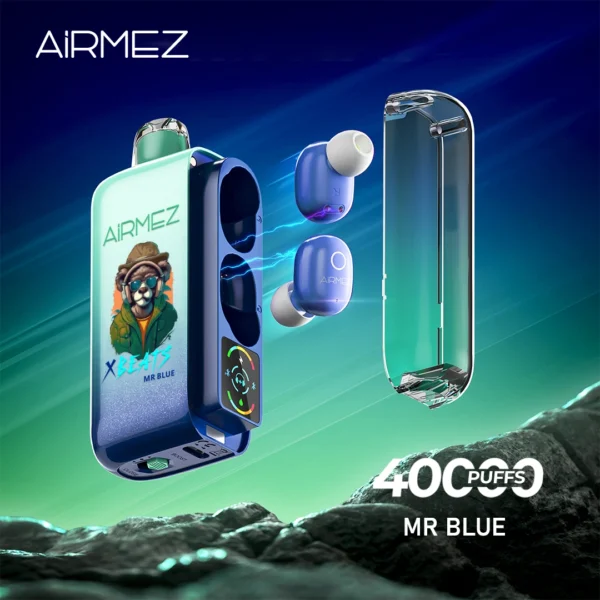 Airmez Xbeat 40K Puffs Vape with Hi-Fi Headphones | Big Puffs and Built‑In Audio - Imagine 7