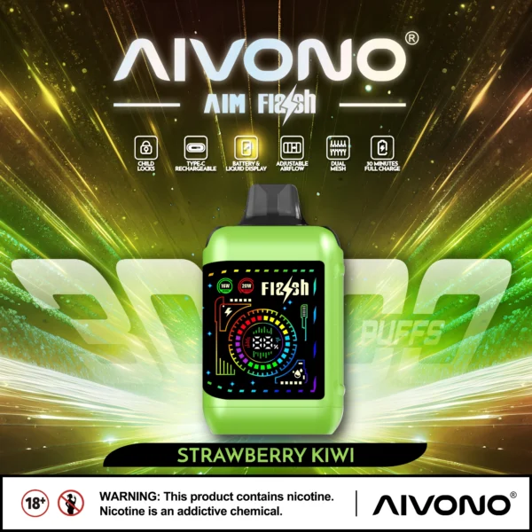 Aivono Aim Flash 35K Puffs Dual Mesh Disposable Vape | Big Puffs, Consistent Flavour