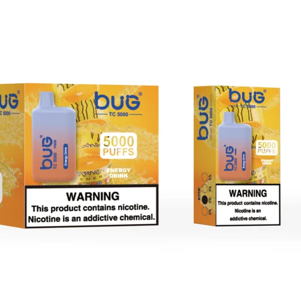 BUG BC5000 Puffs Compact Mesh Coil Vape usa e getta | Grande sapore che dura