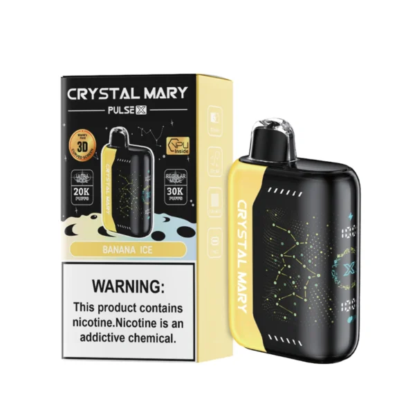 Crystal Mary PulsEX 20000 puff 20mg nicotine vape | Large capacity, consistent taste - Image 2