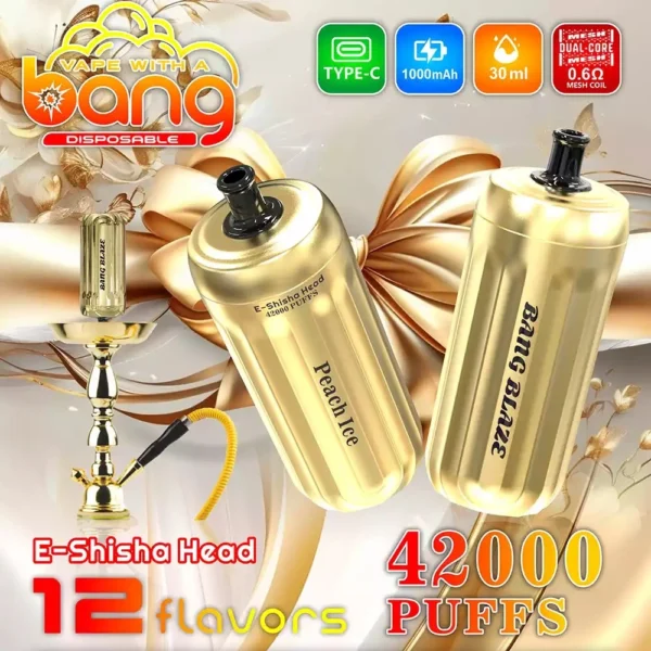 Bang Blaze 42000 tiri | Sapore intenso che dura a lungo