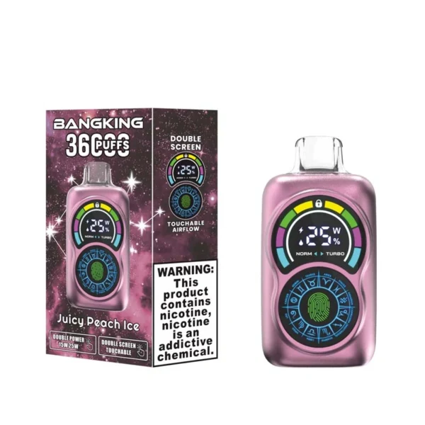 Bang King BK36S 36000 tiri | Lo svapo intelligente che dura davvero