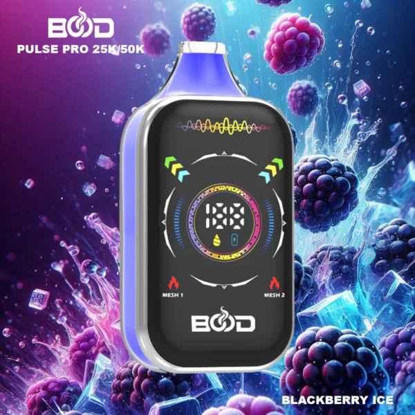 Bood Pulse Pro 50000 Port | Grande capacidade e conveniente, equipado com bobina de malha e interface de carregamento Tipo-C
