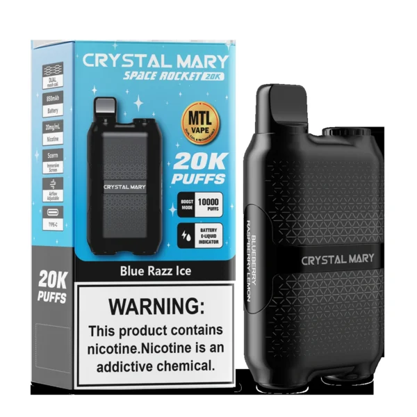 Crystal Mary Space Rocket Dual Mode 20000 Port Vape| Large Mouth Count, Easy to Use - Imagem 10