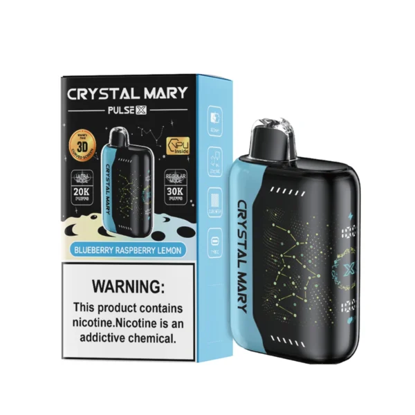 Crystal Mary PulsEX 20000 puff 20mg nicotine vape | Large capacity, consistent taste - Image 12