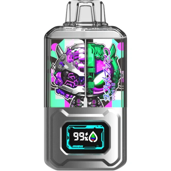 CRAZYACE B15000 Puffs Dual Tank Disposable Vape | Long‑Lasting Flavour with Easy Type‑C Charging - Kép 15