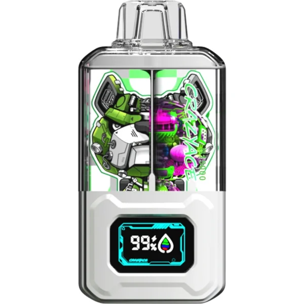 CRAZYACE B15000 Puffs Dual Tank Disposable Vape | Long‑Lasting Flavour with Easy Type‑C Charging - Kép 4