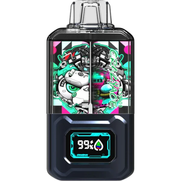 CRAZYACE B15000 Puffs Dual Tank Disposable Vape | Long‑Lasting Flavour with Easy Type‑C Charging - Kép 7