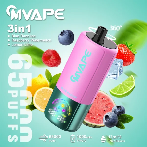 Crystal Mary 3-in-1 65000 puff vape | Triple flavors, long-lasting and convenient - Obraz 8