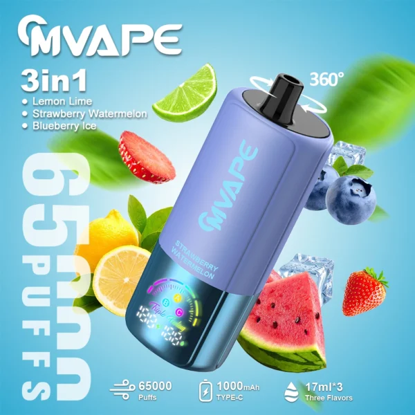 Crystal Mary 3-in-1 65000 puff vape | Triple flavors, long-lasting and convenient - Obraz 7