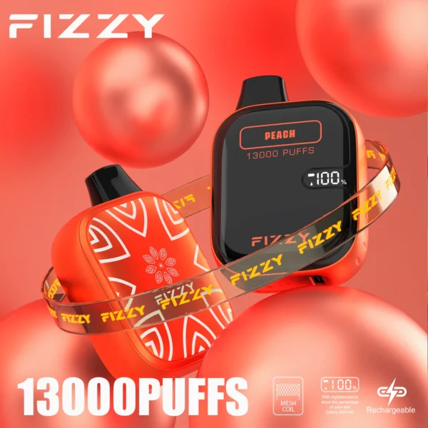 Fizzy Boom 13000 LCD screen metal atomizer | Long lasting taste, easy to operate - Imagen 11