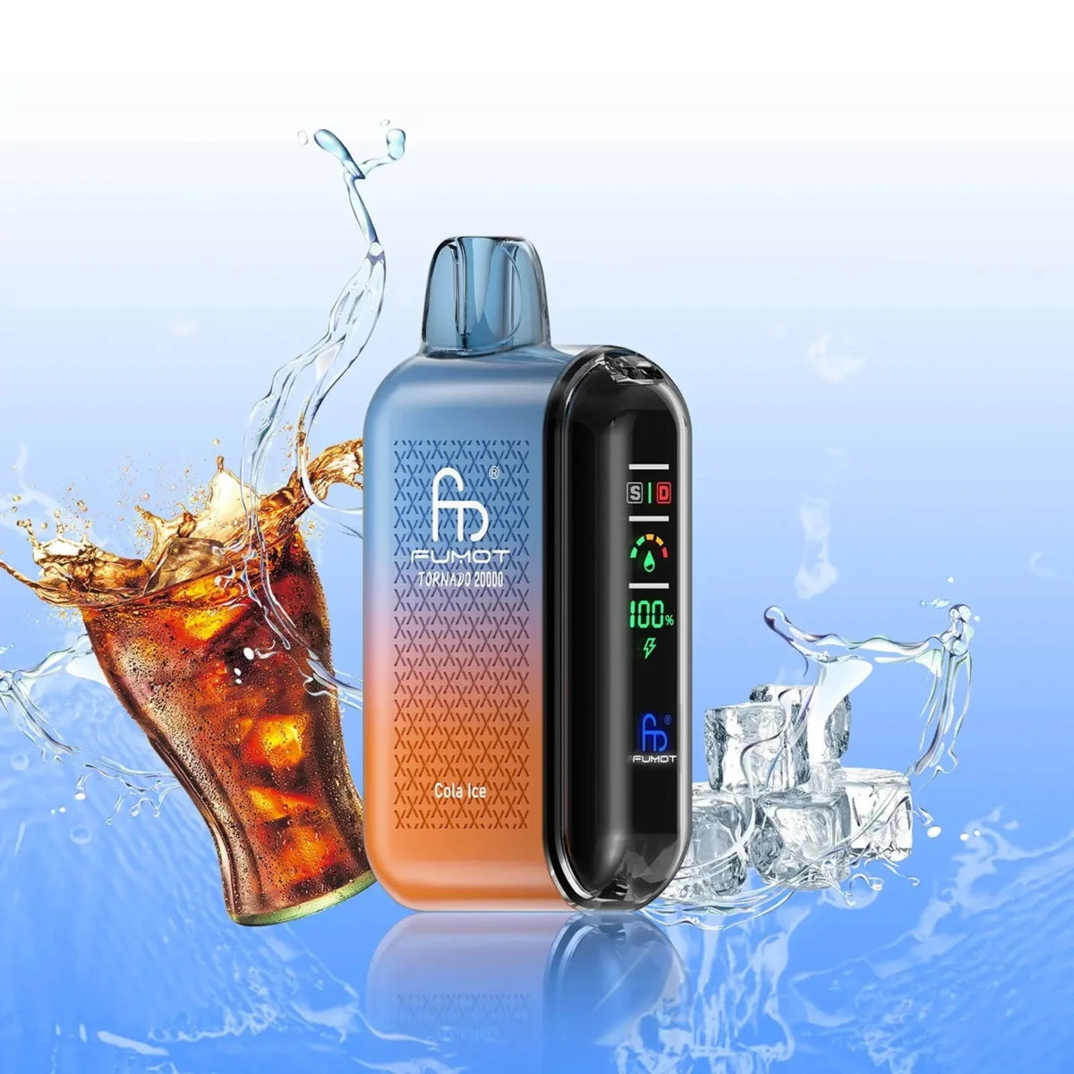 RandM Fumot Tornado 20000 Port Digital Vape | Large Capacity, Convenient Display - Obraz 34