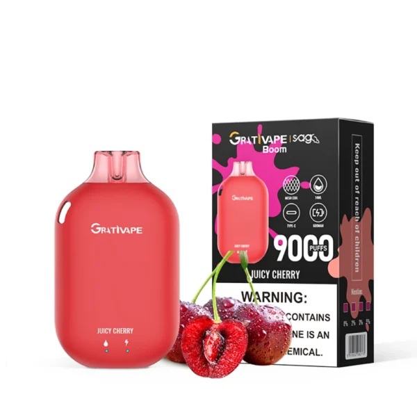 Grativape Boom 9000 Puffs Eldobható Vape | Hosszantartó íz egyszerűen