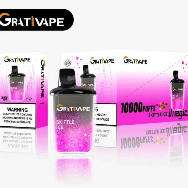 Grativape iMagic 10K Puffs Quicksand Design | Rechargeable convenience with consistent flavour - Imagine 2