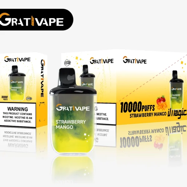 Grativape iMagic 10K Puffs Quicksand Design | Rechargeable convenience with consistent flavour - Imagine 8