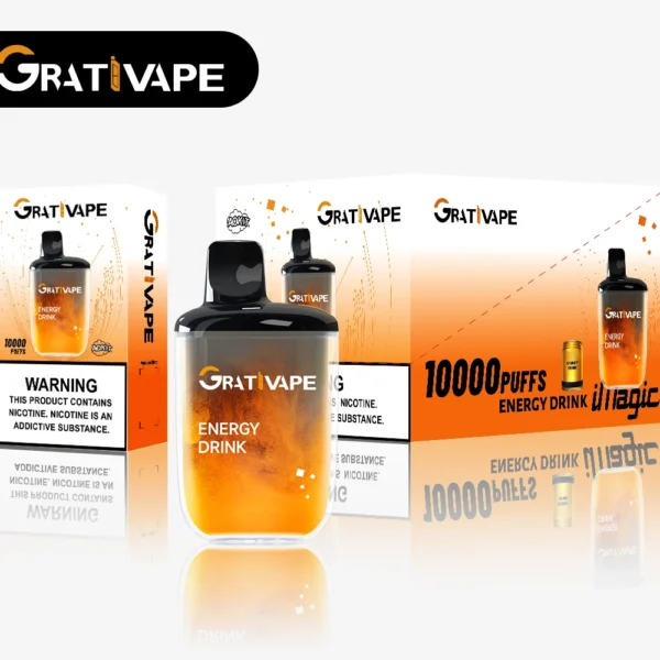 Grativape iMagic 10K Puffs Quicksand Design | Rechargeable convenience with consistent flavour - Imagine 5