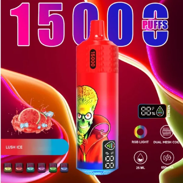 Hazey A40 15K Puffs Dual Display Disposable Vape | Big Puffs, Clear Displays, Zero Fuss - Kép 4