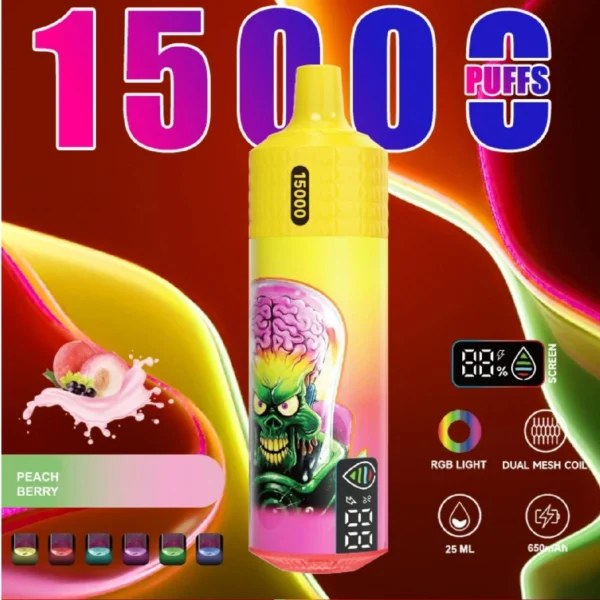 Hazey A40 15K Puffs Dual Display Disposable Vape | Big Puffs, Clear Displays, Zero Fuss - Kép 3