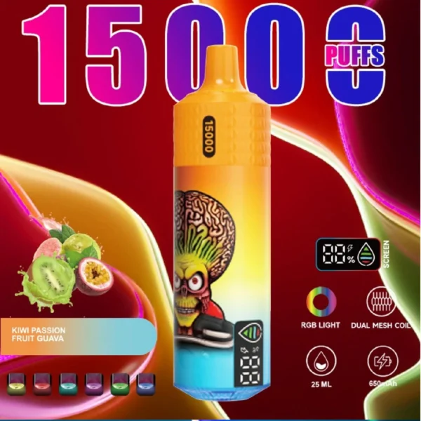 Hazey A40 15K Puffs Dual Display Disposable Vape | Big Puffs, Clear Displays, Zero Fuss - Kép 2