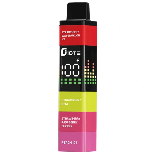 IQTE 2400 Puffs Four in One Multi Flavor Vape | One Set Rechargeable, Four Flavors - Imagem 7