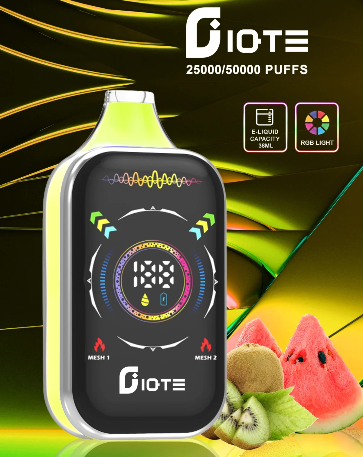 IQTE 50000 Puffs Rechargeable Disposable Vape | Big Capacity, Simple Charging - Image 8