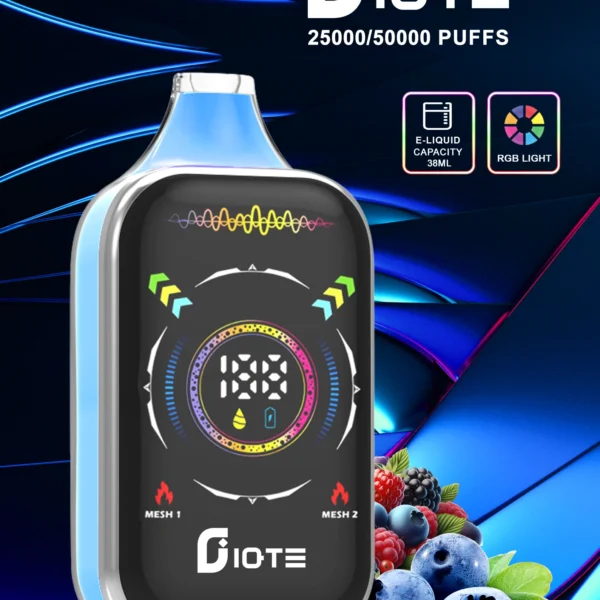 IQTE 50000 Puffs Rechargeable Disposable Vape | Big Capacity, Simple Charging - Imagine 5