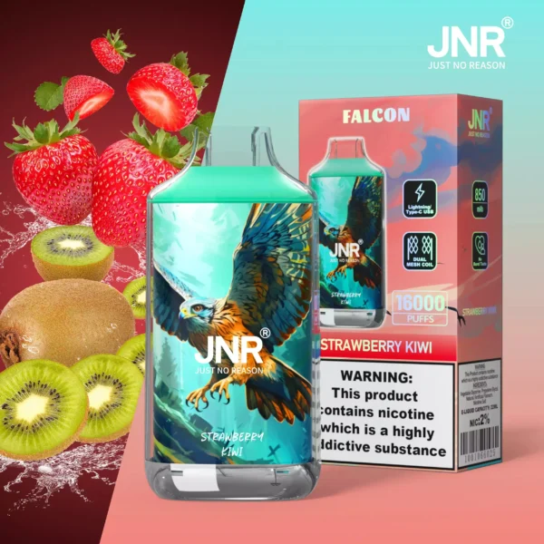 JNR Falcon 16K Puffs Vape monouso con flusso d'aria | Flusso d'aria personalizzato, sapore di lunga durata