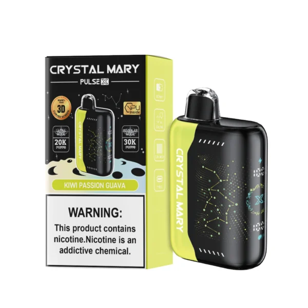 Crystal Mary PulsEX 20000 puff 20mg nicotine vape | Large capacity, consistent taste - Image 8