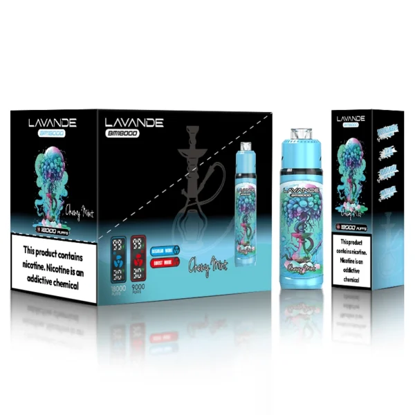 Lavande BM18000 Puffs Boost Mode Mesh Coil Vape | Long-Lasting Flavour with Easy Type-C Charging - Obraz 3