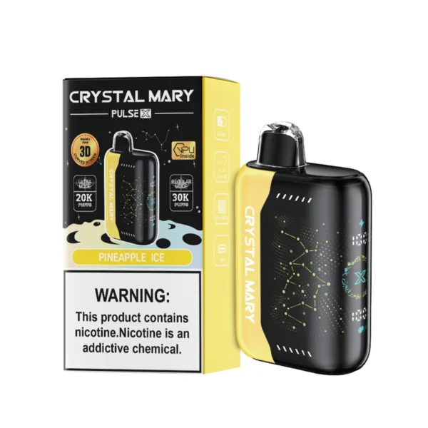 Crystal Mary PulsEX 20000 puff 20mg nicotine vape | Large capacity, consistent taste - Image 20
