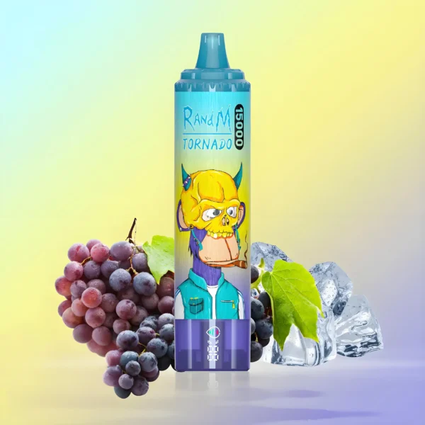 RandM Tornado 15000 port RGB light fog vape | Large caliber convenient, rechargeable - Immagine 39