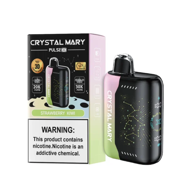 Crystal Mary PulsEX 20000 puff 20mg nicotine vape | Large capacity, consistent taste - Image 16