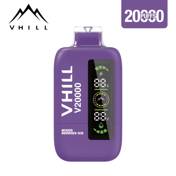 VHILL 20000 Puffs Mesh Coil Rechargeable Vape | Big Puff Count with Easy Type‑C Charging - Immagine 3