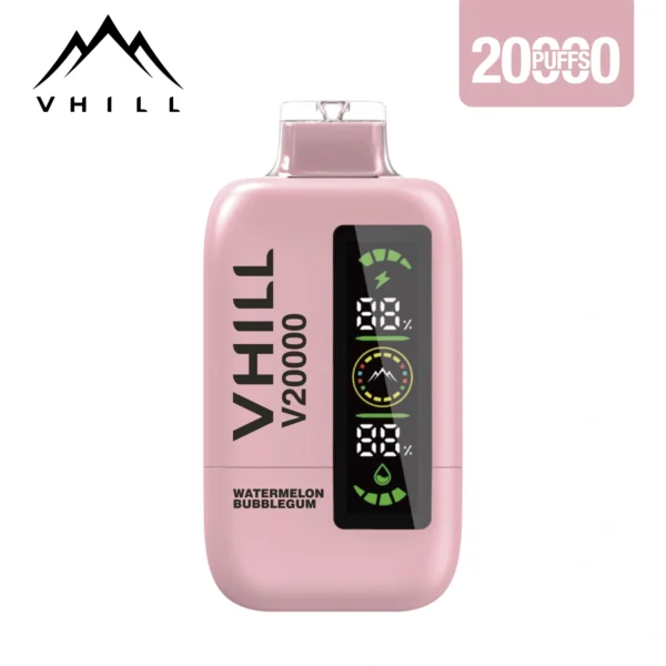 VHILL 20000 Puffs Mesh Coil Vape ricaricabile | Numero elevato di tiri con facile ricarica Type-C
