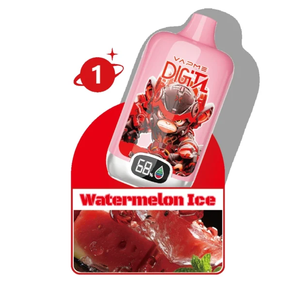 Vapme Digital 12000 trekjes e-sigaret met digitaal display | Langdurige smaak, eenvoudig gemaakt
