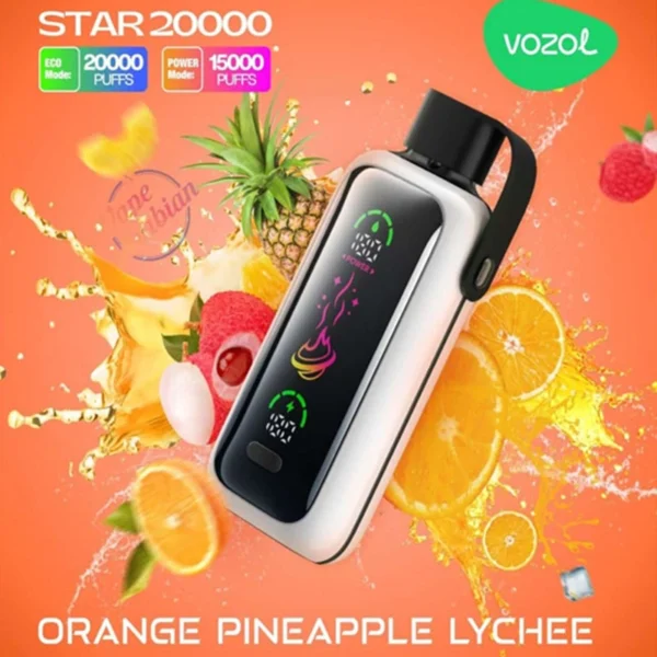 Vozol Star 20k Puffs Disposable Vape with Full Screen | Long-Lasting Flavour, Made Easy - Obraz 12