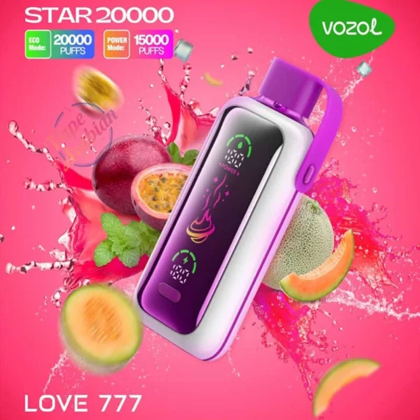 Vozol Star 20k Puffs Disposable Vape with Full Screen | Long-Lasting Flavour, Made Easy - Obraz 9