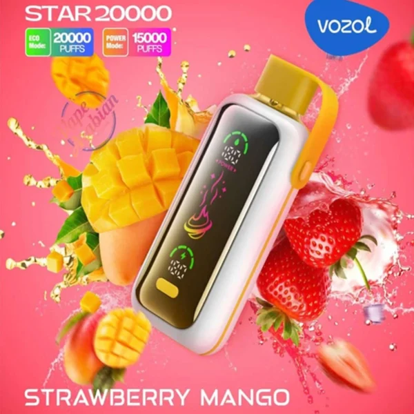 Vozol Star 20k Puffs Disposable Vape with Full Screen | Long-Lasting Flavour, Made Easy - Obraz 18