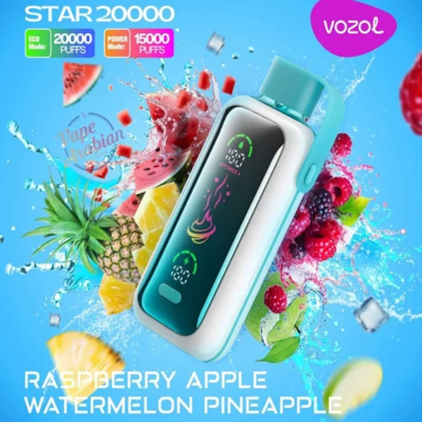 Vozol Star 20k Puffs Disposable Vape with Full Screen | Long-Lasting Flavour, Made Easy - Obraz 15