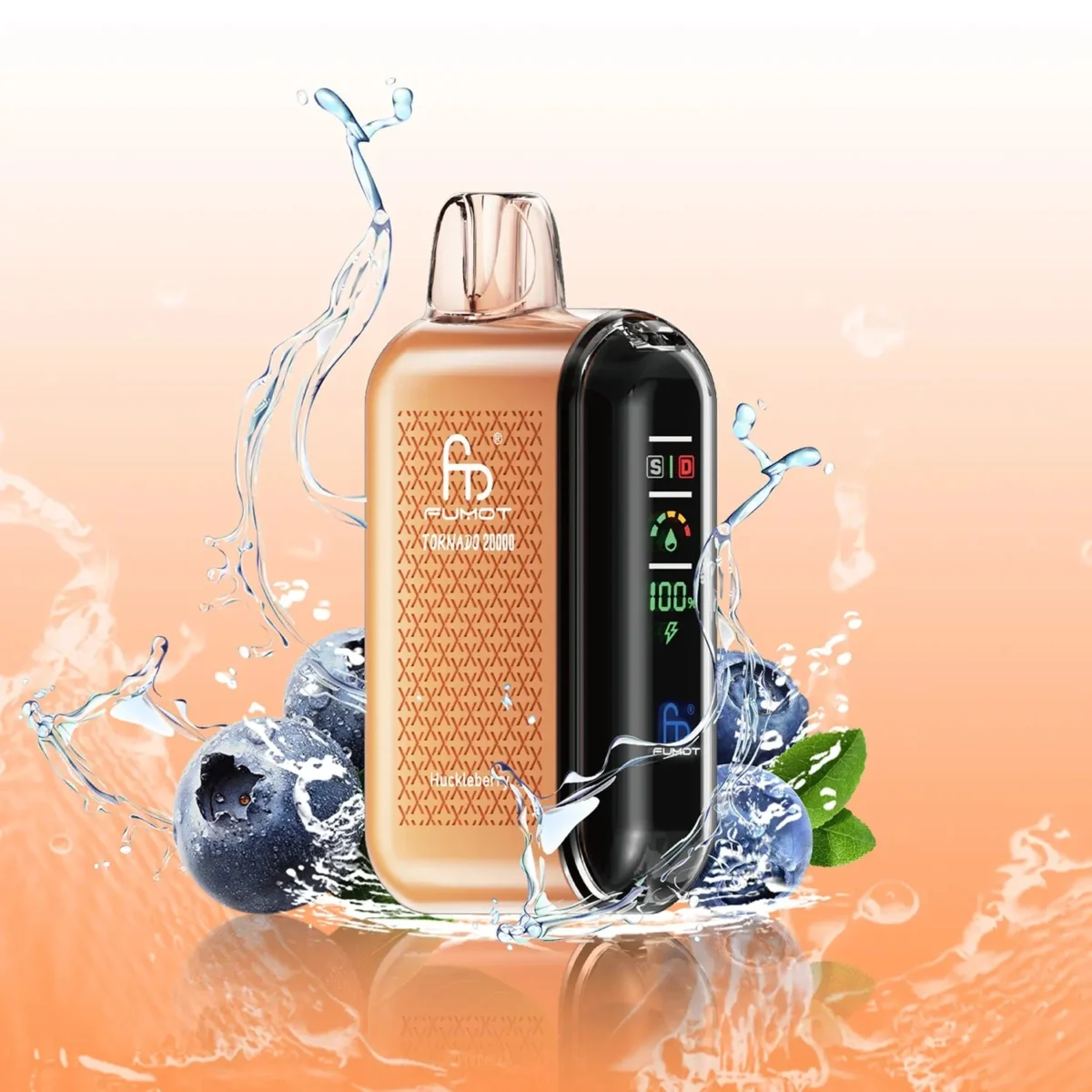 RandM Fumot Tornado 20000 Port Digital Vape | Large Capacity, Convenient Display - Obraz 20