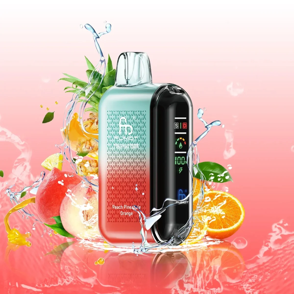 RandM Fumot Tornado 20000 Port Digital Vape | Large Capacity, Convenient Display - Obraz 12