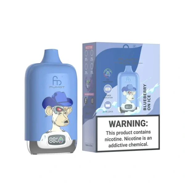 RandM Fumot Digital Box 12000 Puff Vape | Large Puff Counting with Convenient Digital Display - Immagine 56