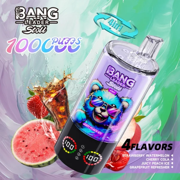 Bang Leader 100k 100000 Puffs 4in1 Multi Flavor | Four Flavours, One Device, Less Hassle - Afbeelding 6