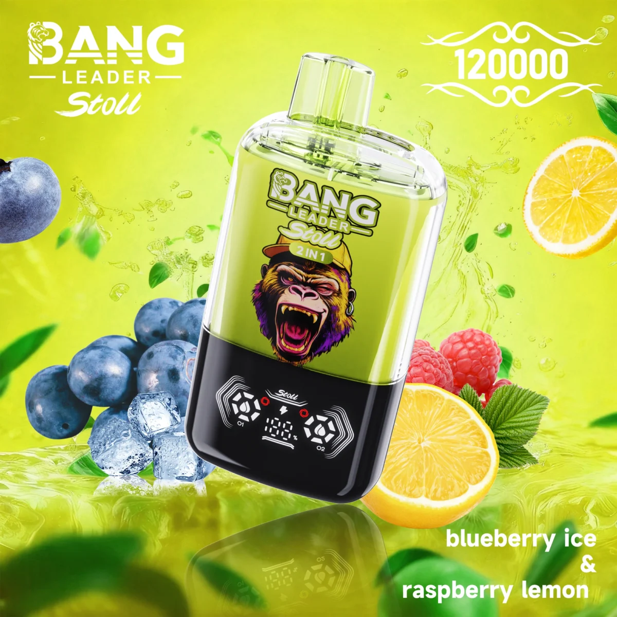 Bang Leader 120k 120000 Puffs 2in1 Flavor Vape | Two Flavours in One, Less Hassle Day-to-Day - Bild 12