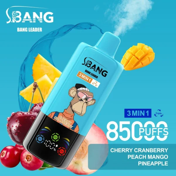 Bang Leader 85k 85000 Puffs Triple Flavor Vape | Three Flavours, One Device, Less Hassle - Image 5