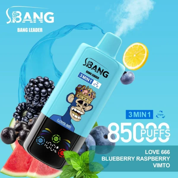 Bang Leader 85k 85000 Puffs Triple Flavor Vape | Three Flavours, One Device, Less Hassle