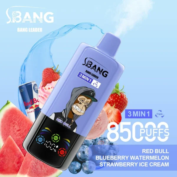 Bang Leader 85k 85000 Puffs Triple Flavor Vape | Three Flavours, One Device, Less Hassle - Image 12