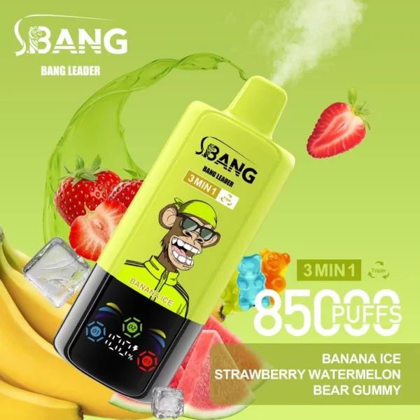 Bang Leader 85k 85000 Puffs Triple Flavor Vape | Three Flavours, One Device, Less Hassle - Image 9