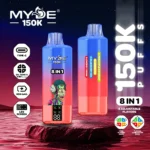 MYDE 8in1 150k 150000 tiri 4 Mesh Coil Vape | Cambia aromi, semplifica le cose